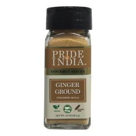 Pride of India ‚Äì Ginger Fine Ground ‚Äì Gourmet Spice ‚Äì Blends Well ‚Äì Good for Cooking/Baking/Tea & More ‚Äì No Additives ‚Äì Fresh Root Powder