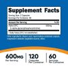 Nutricost Alpha GPC Supplement 600mg, 120 Capsules, 300mg Per Capsule