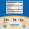 Nutricost Organic Inulin Powder 1LB, 7.5 Grams of Fiber Per Serving, Non-GMO Supplement